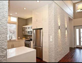 Carrara Split Face 1x2 Marble Mosaic Tile